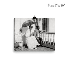 The Last Known Photograph of Tsar Nicholas II and Alexandra, August 1917 poster 4