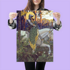 The Legend of Saint George: The Rescue by Maximilian Liebenwein, 1903 poster 3