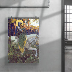 The Legend of Saint George: The Rescue by Maximilian Liebenwein, 1903 poster 4