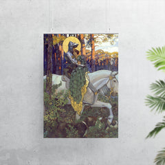 The Legend of Saint George: The Rescue by Maximilian Liebenwein, 1903 poster 7