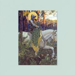 The Legend of Saint George: The Rescue by Maximilian Liebenwein, 1903 poster 8