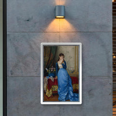 The Letter by Auguste Toulmouche, 1879 poster 2