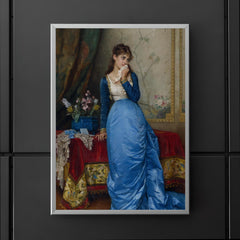 The Letter by Auguste Toulmouche, 1879 poster 5