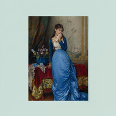 The Letter by Auguste Toulmouche, 1879 poster 8