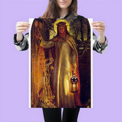 The Light of the World by William Holman Hunt, 1850-1853 poster 3
