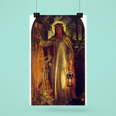 The Light of the World by William Holman Hunt, 1850-1853 poster 6