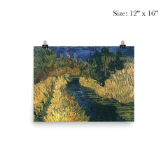 The Little Stream by Vincent van Gogh, 1890 poster 3