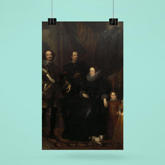 The Lomellini Family by Anthony van Dyck, 1623 poster 6
