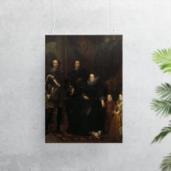 The Lomellini Family by Anthony van Dyck, 1623 poster 7