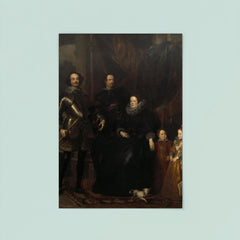 The Lomellini Family by Anthony van Dyck, 1623 poster 8