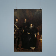 The Lomellini Family by Anthony van Dyck, 1623 poster 9