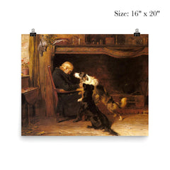 The Long Sleep by Briton Riviere poster 2