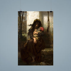 The Lunatic of Etretat by Hugues Merle poster 9