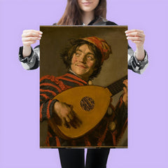 The Lute Player by Frans Hals, 1623-1624 poster 3