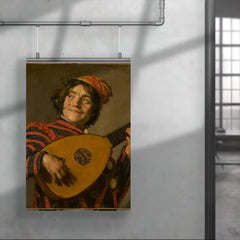 The Lute Player by Frans Hals, 1623-1624 poster 4