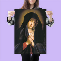 The Madonna in Sorrow by Giovanni Battista Salvi da Sassoferrato poster 3