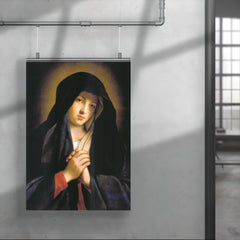 The Madonna in Sorrow by Giovanni Battista Salvi da Sassoferrato poster 4