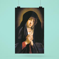 The Madonna in Sorrow by Giovanni Battista Salvi da Sassoferrato poster 6