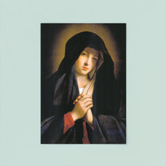 The Madonna in Sorrow by Giovanni Battista Salvi da Sassoferrato poster 8