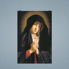 The Madonna in Sorrow by Giovanni Battista Salvi da Sassoferrato poster 9