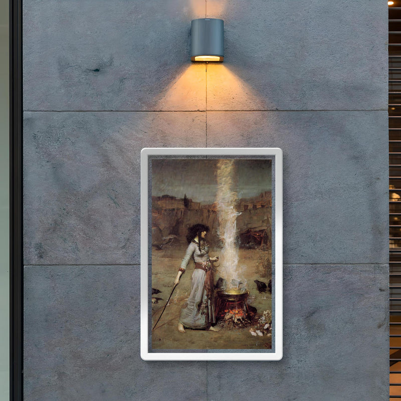 The Magic Circle by John William Waterhouse poster 2