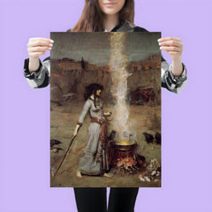 The Magic Circle by John William Waterhouse poster 3