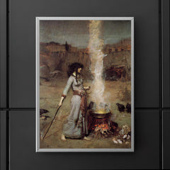 The Magic Circle by John William Waterhouse poster 5