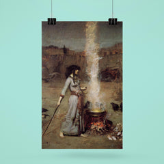 The Magic Circle by John William Waterhouse poster 6