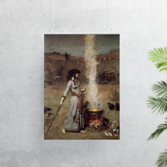 The Magic Circle by John William Waterhouse poster 7
