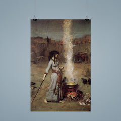 The Magic Circle by John William Waterhouse poster 9