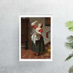 The Maid by Wilhelm August Lebrecht Amberg poster 7