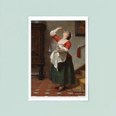 The Maid by Wilhelm August Lebrecht Amberg poster 8