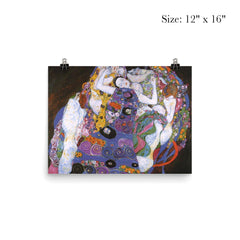 The Maiden by Gustav Klimt poster 3