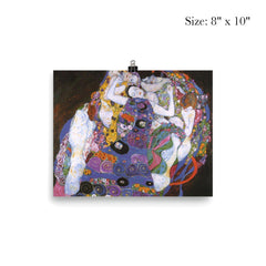 The Maiden by Gustav Klimt poster 4