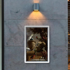 The Menagerie by Melchior d'Hondecoeter, 1690 poster 2