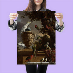 The Menagerie by Melchior d'Hondecoeter, 1690 poster 3