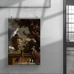 The Menagerie by Melchior d'Hondecoeter, 1690 poster 4
