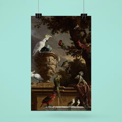 The Menagerie by Melchior d'Hondecoeter, 1690 poster 6