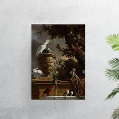 The Menagerie by Melchior d'Hondecoeter, 1690 poster 7