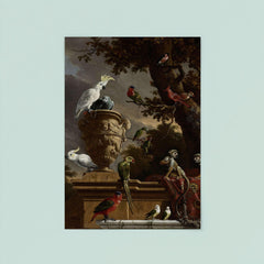 The Menagerie by Melchior d'Hondecoeter, 1690 poster 8