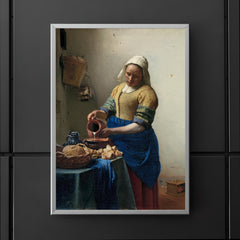 The Milkmaid by Johannes Vermeer, c. 1660 poster 5