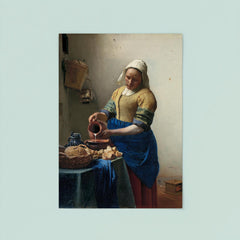 The Milkmaid by Johannes Vermeer, c. 1660 poster 8