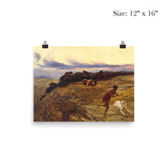 The Miracle of the Gaderene Swine by Briton Riviere poster 3