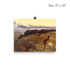 The Miracle of the Gaderene Swine by Briton Riviere poster 4