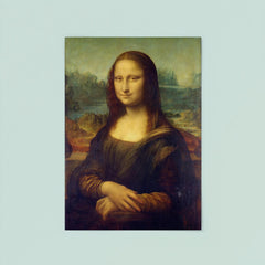 The Mona Lisa poster mockup 8