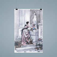 The Month of Mary by Madeleine Lemaire, 1886 poster 9