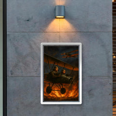 The Night Witches over burning front lines poster 2