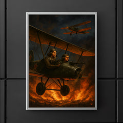 The Night Witches over burning front lines poster 5