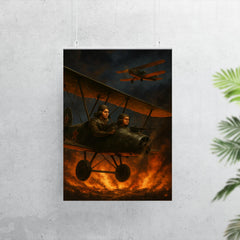 The Night Witches over burning front lines poster 7