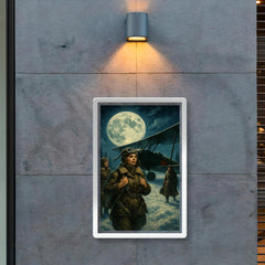The Night Witches pre flight in moonlit snow poster 2